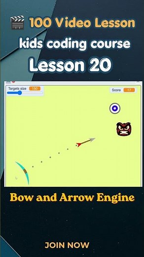 Scratch tutorial | How to Make a Bow and Arrow Engine in Scratch