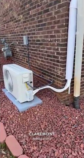 HVAC mini split install