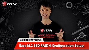 Wie setzt man einen M.2 SSD-Raid auf? Wo fängt man an, was muss man beachten? Ganz easy! Zum vollständigen Video 🎥: → https://goo.gl/d1BkTG | MSI Gaming