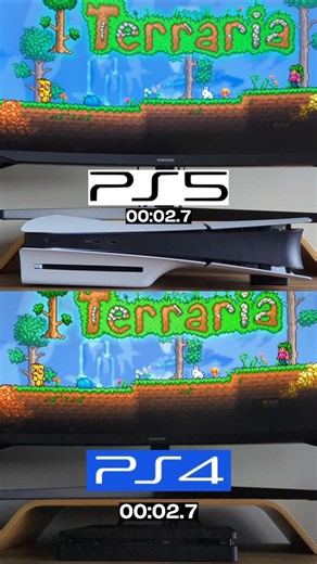 Terraria- PS5 vs PS4 Speed Comparison