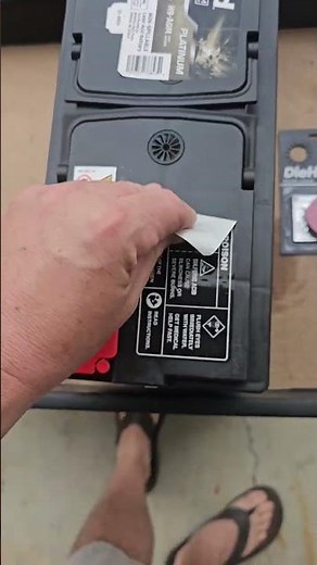 Locating your BEM Code on an Aftermarket Battery
