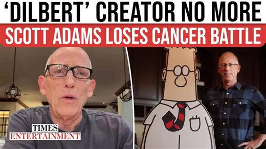 'Dilbert' creator Scott Adams passes at 68 as final podcast resurfaces | WATCH