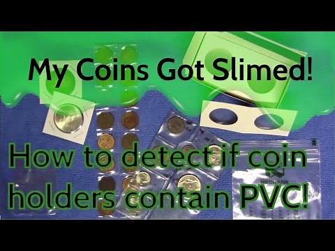 How to detect PVC in your coin flips, envelopes and albums.