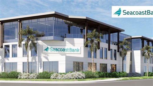 Seacoast Bank's sleek, modern corporate headquarters design gets City Commission approval