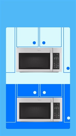 Midea America on Instagram: "Reheating leftovers doesn’t have to mean a dried out meal. Midea’s 1.7 cu. ft. Over-the-Range Microwave uses sensor cooking technology to detect moisture and reheat accordingly. #MideaMakesTheWow #Midea #Microwave #WeeknightDinner #Leftovers"