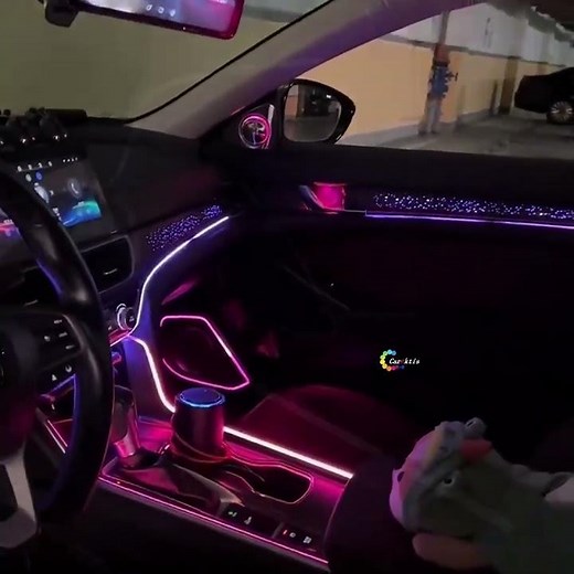 🚗💡 10th Gen Honda Accord Ambient Light Install | Full LED Interior Upgrade (64-Color Kit) 💡🚗