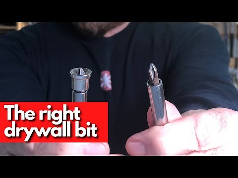 Why Use Drywall Screw Setters | Drywall Screw Tip Bits