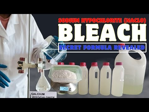 How To Produce Household Bleach (Commercial Standard): Best Recipe