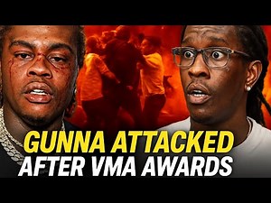 Gunna Was ATT∆CKED By Young Thug YSL Men At The VMA Awards Show