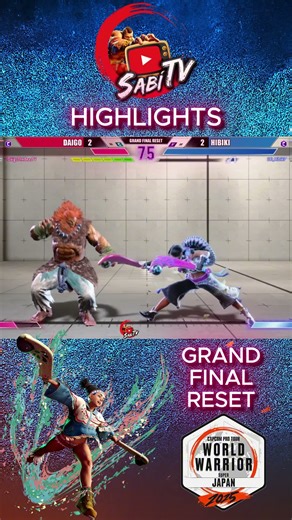 World Warrior 2025 - Japan #2 🔥 SF6 🔥 Daigo (Akuma) vs Hibiki (Lily)