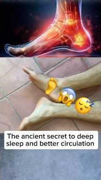 The Ancient Secret to Deep Sleep and Better Circulation Starts With Your Feet 🦶
