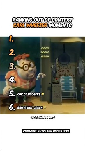 Ranking Carl Wheezer Moments 😭