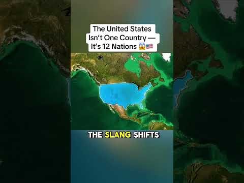 he United States isn’t One Country! 12 Nations Theory Explained