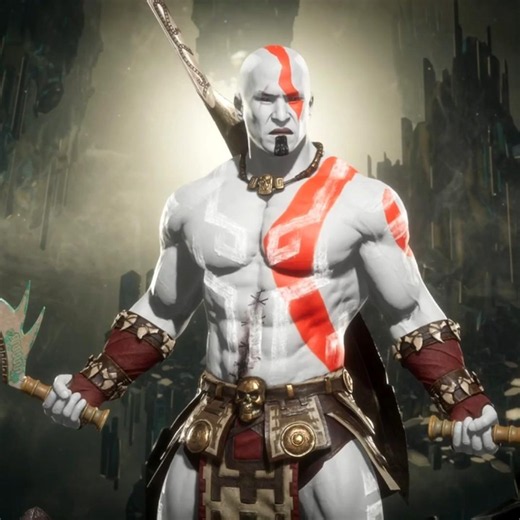 Kratos Kotal Kahn - Skin Mod Showcase - Mortal Kombat 11