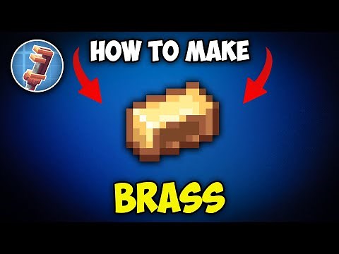 How To Make Brass in Create Mod for Minecraft