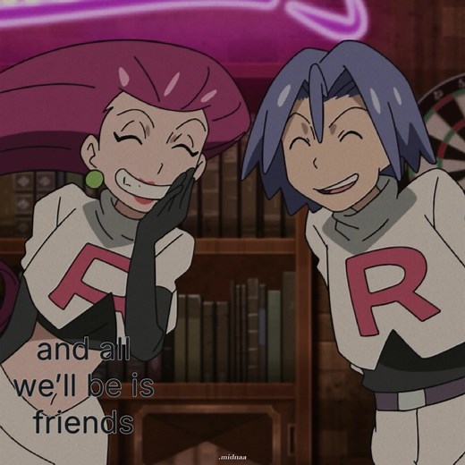 tbh they were definitely dating in pokemon journeys #jessieandjames #pokemon #teamrocket #pokemonedit #fyp [ team rocket edit pokemon edit ]