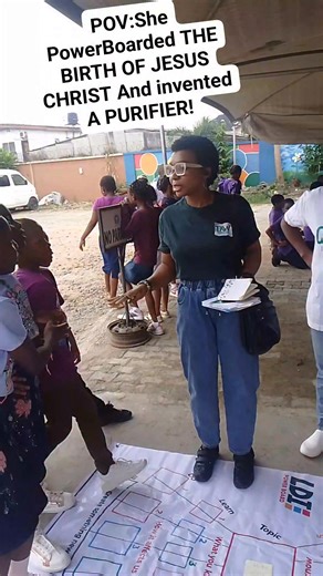 Ogechi Esimai on Instagram: "She insisted on PowerBoarding The BIRTH OF JESUS CHRIST as her topic and miraculously innovated A Purifier- A tool to teach the world and her fellow children that Jesus Christ purifies us of all sins. Amazing is the word. Everyone told her she can't PowerBoard the topic because she can't innovate from it but she decided to go with it still and a miracle happened. P7 PowerBoard is a Board Game that enables children to PowerBoard all their class topics as a game and fu