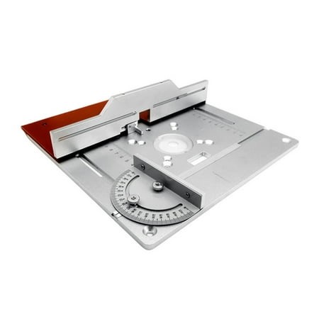 Fawoonu Aluminum Alloy Router Table Insert Plate Set with Angle Gauge and Push Plate for Woodworking (3-Piece Kit) - Walmart.ca