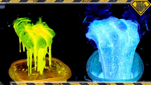 How to create a glowing oobleck monster for fun science