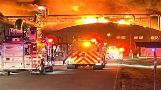 Crews respond to fire at closed Georgia-Pacific plant in Emporia