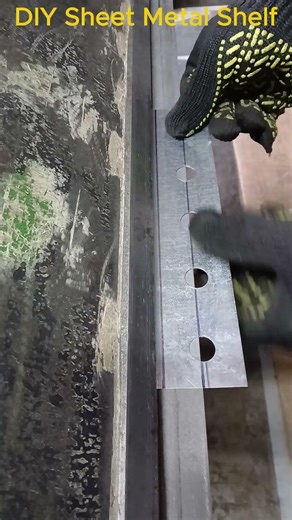 DIY Sheet Metal Screwdriver Shelf – Handmade Workshop Project