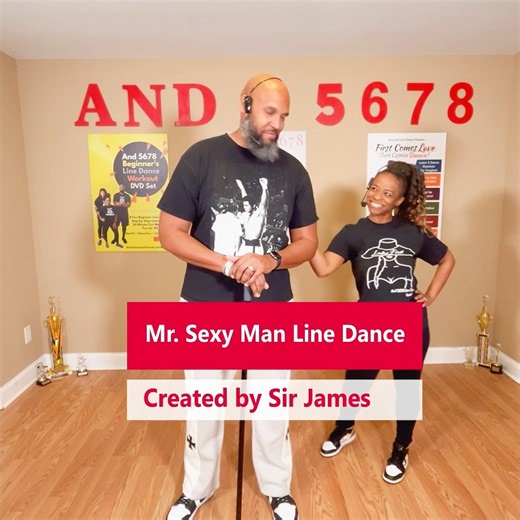 And 5678 Line Dance Class - Shuanta Porter, Instructor | Let's learn it together!!! Mr. Sexy Man Line Dance Tutorial! Maybe you know it already...for those that don't, let's learn it! Have a... | Instagram