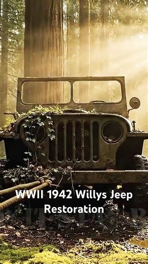 WWII 1942 Willys Jeep Restoration (AI Short)