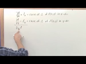 Lesson 9 - The Gradient (Calculus 3 Tutor)