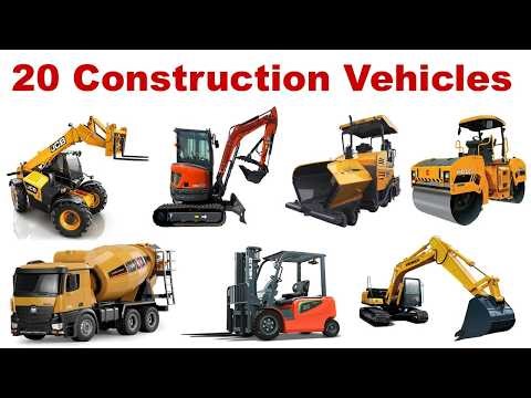 Learn of Construction | Types of Heavy Equipment in Construction Industry | Heavy Equipment Names