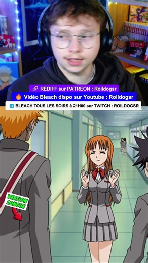 Ichigo tries to flirt with Orihime 😍?! | Bleach (French Dub) 🔥 #anime #bleach #vf #manga #ichigo