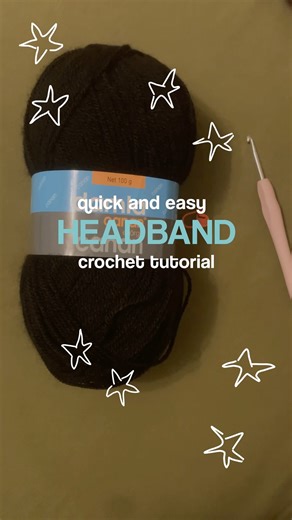 quick and easy headband crochet tutorial!💚 #crochet #crochettutorial #tutorial