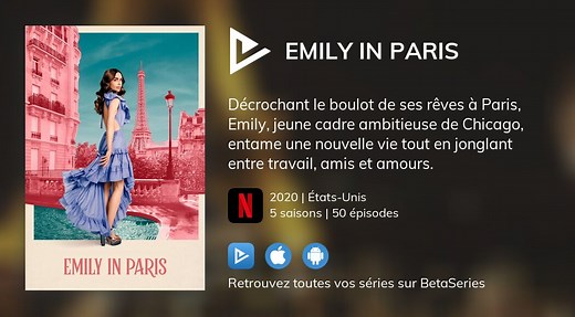 Vidéo : Voir la série Emily in Paris en streaming légal complet