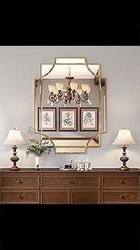 Transform Your Space with a Stunning 32x48 Gold Wall Mirror Perfect for Any Room