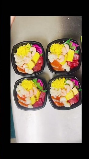 海鮮丼作ります #海鮮丼 #海鮮好き #ランチ