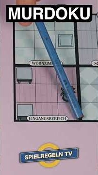 MURDOKU (Logikrätsel rund um mysteröise Mordfälle) | Spielregeln TV - SUDOKU und TRUE CRIME