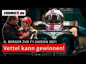 So sieht Gerhard Berger die F1 2021! | Interview | Vettel | Schumacher | Red Bull | Hamilton