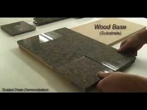 Granite Tile Countertop & Tile Component System