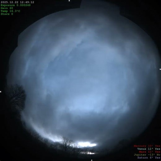 2025-12-22 [40 secs] [4K] 40s Cloud Timelapse Stunning Timelapse, Sunrise to Sunset in Beautiful 4K