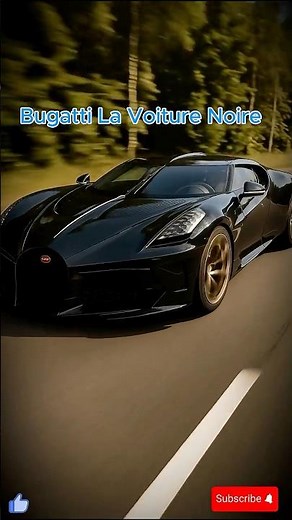 The $18 Million Bugatti La Voiture Noire – The Most Beautiful Hypercar Ever Made