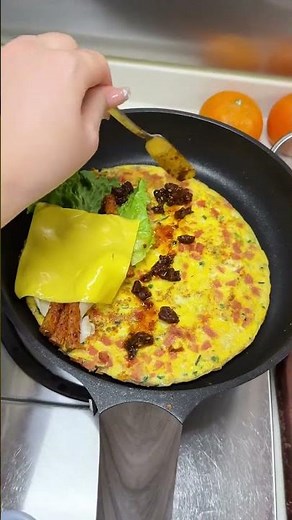 I Can't Stop Making This Cheesy Egg Pancake for Breakfast