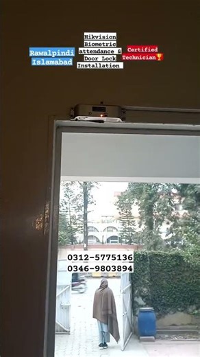 Hikvision Biometric Attendance Installation 👍 📞 0346-9803894 | 0312-5775136