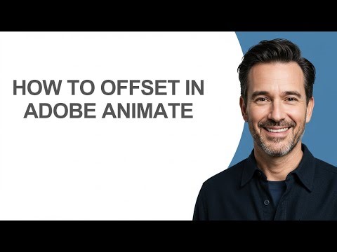 How to Offset In Adobe Animate - KevinHowTo