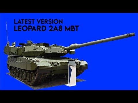 Bad News For France! Germany showed Leopard 2A8 tank to the public for the first time