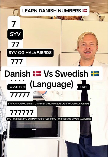 Danish vs Swedish Language Comparisons