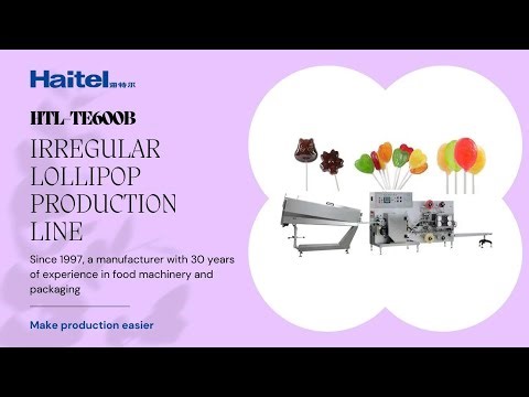 Are you looking for an irregular lollipop production line?