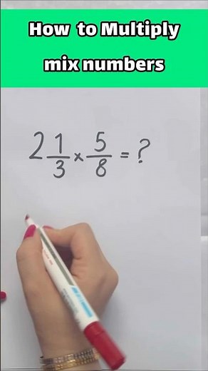 Divide Fraction And Mixed Number and fraction #fractions