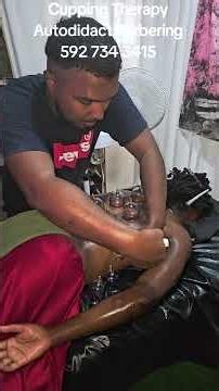 Cupping Therapy With Pierre The Massage Therapist at Autodidact Barbering