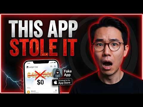 $424,000 Bitcoin Drained in Seconds — The Fake Ledger App That Exposed Apple's Biggest Weakness