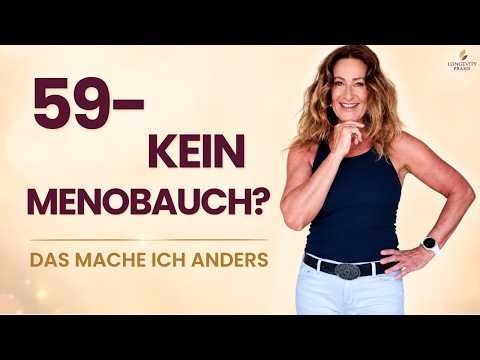 Menobauch ab 50? Diese 5 Regeln kannst du vergessen!