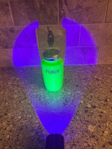 Vintage Jeannette Glass Company Ribbed Jadeite Flour Shaker - Etsy